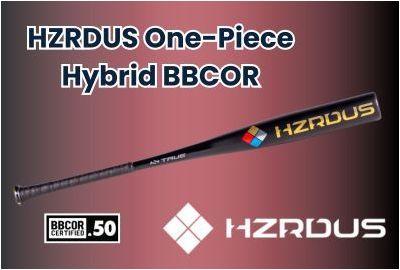 HZRDUS BBCOR Bat: The world's first one-piece Hybrid BBCOR