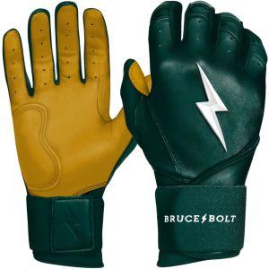 Bruce Bolt Batting Gloves Adult Premium Long Cuff