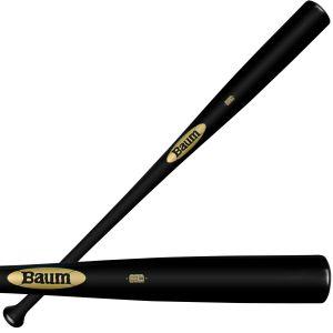 Baum Bat Gold Stock Pro Standard Maple Wood Baseball Bat: BBMSGSTKPRO3-BK