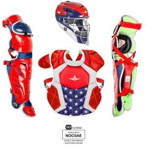 All-Star System7 Axis USA 9-12 Catcher's Set NOCSAE