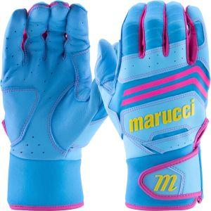 Marucci FUZN Blue Adult Batting Gloves