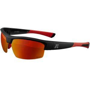 Marucci Sunglasses MV463 2.0 Matte Black Violet Red