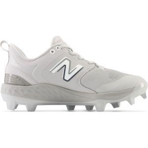 New Balance Fresh Foam 3000 v6 Grey Molded Men's Baseball Cleats: PL3000G6
