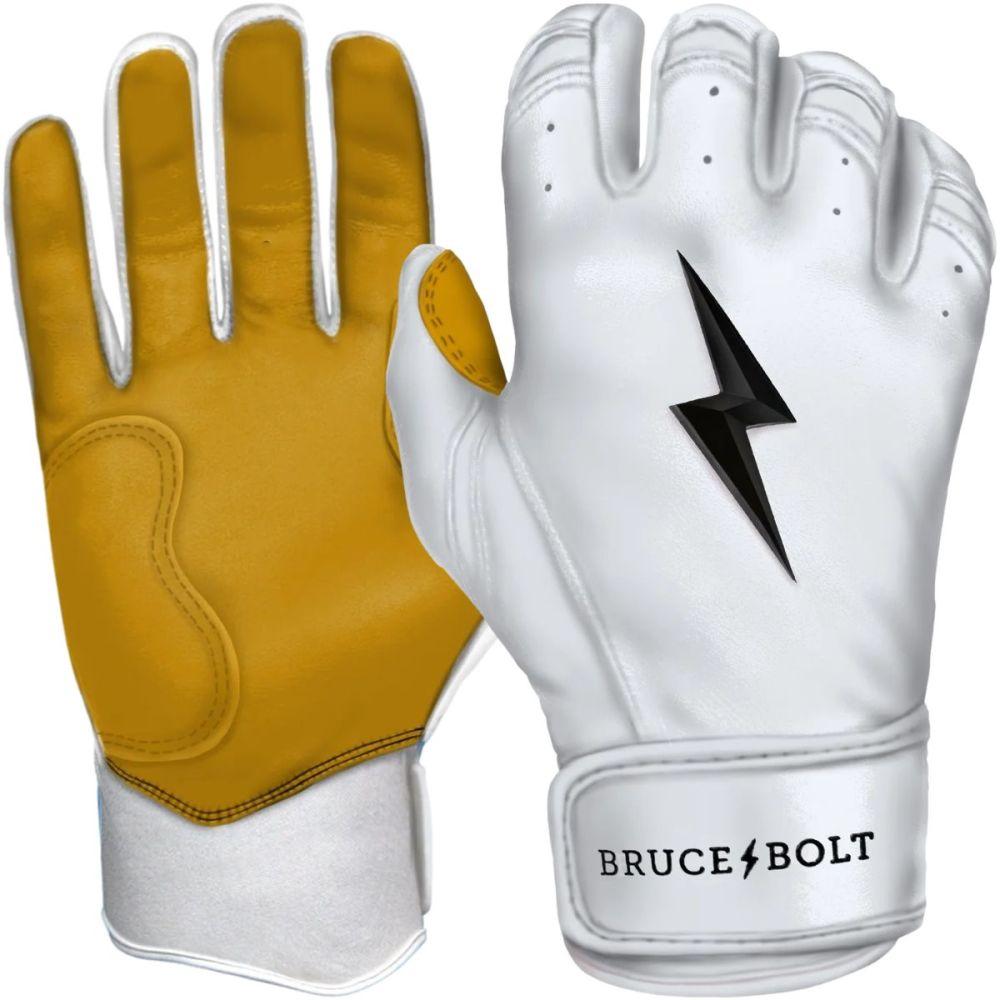Bruce Bolt Premium Pro Short Cuff Youth Batting Gloves