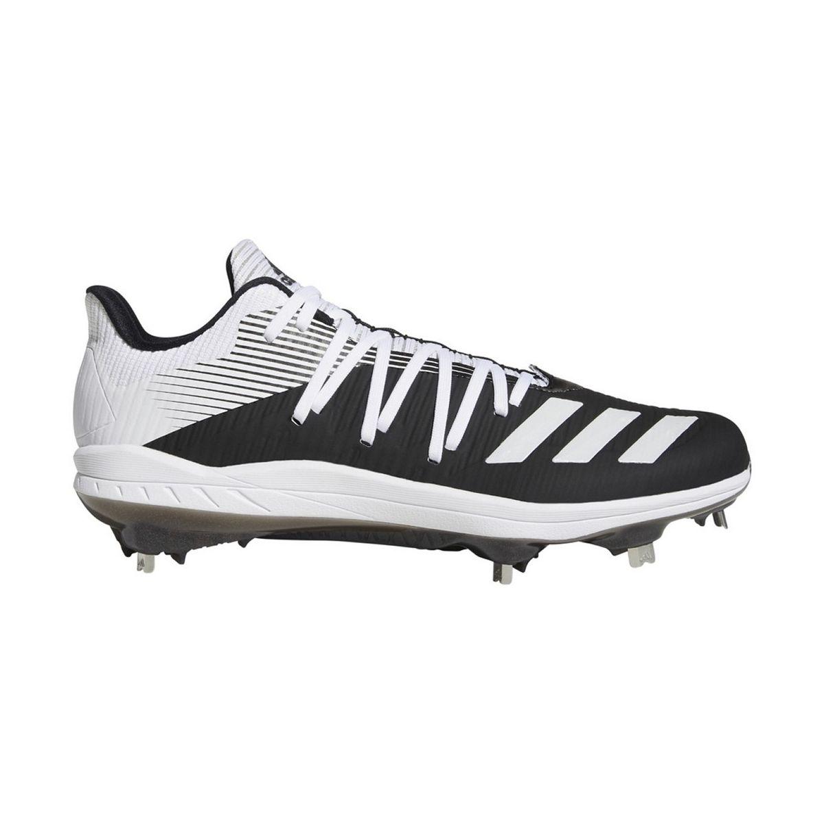 Adidas Adizero Afterburner Black/White Metal Cleats Better