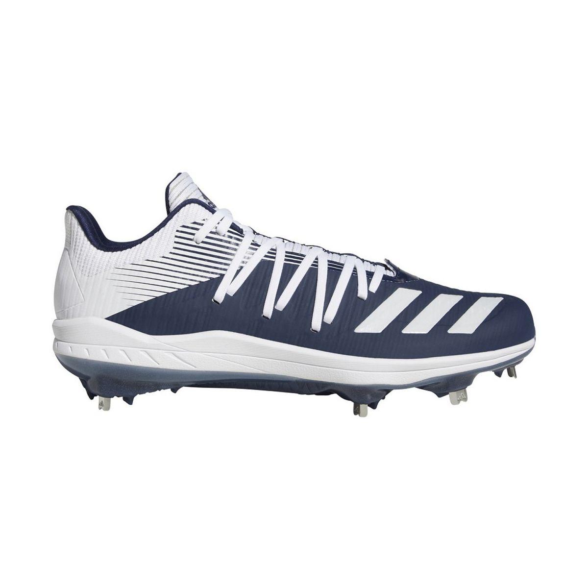 Adidas Adizero Afterburner Navy/White Metal Baseball Cleat