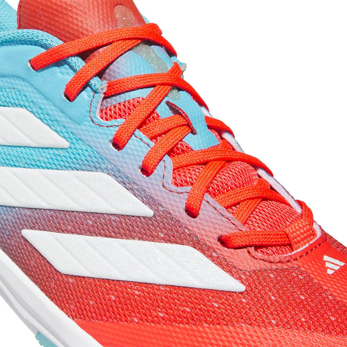 adidas Adizero Impact 2.0 Candy Blue/Red Turf Shoes | Better Baseball