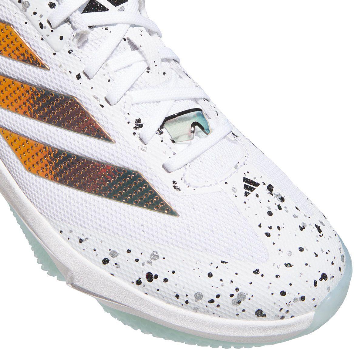 adidas ADIZERO ホワイト Impact Turf TR adidas Adizero Impact 2.0 Shades White/Iridescent Turf Trainers