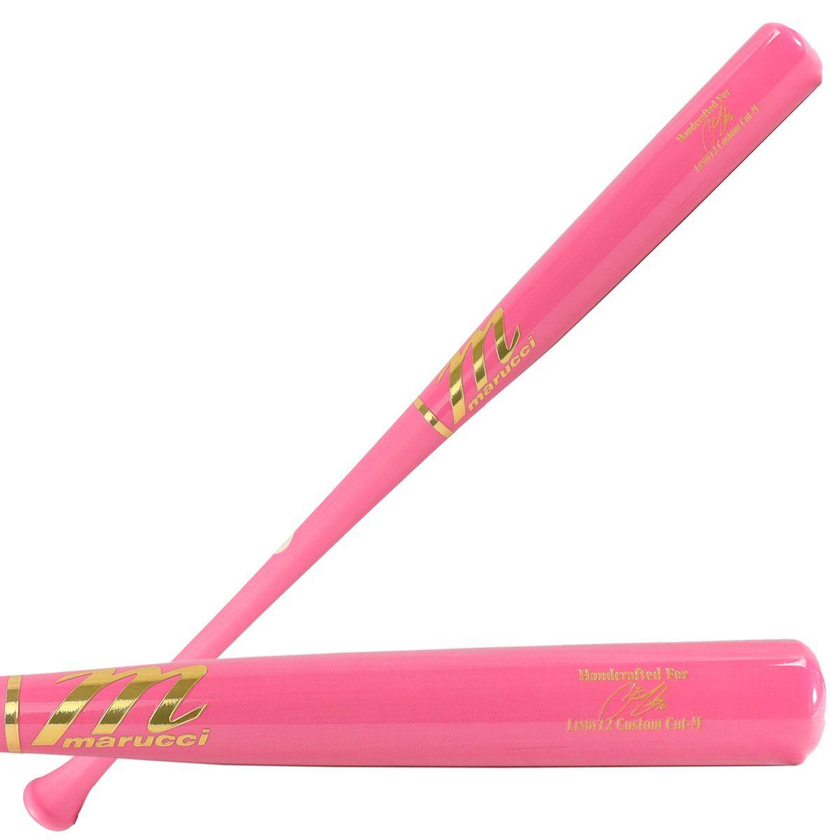 Marucci Lindy12 Pink Maple Francisco Lindor Wood Bat
