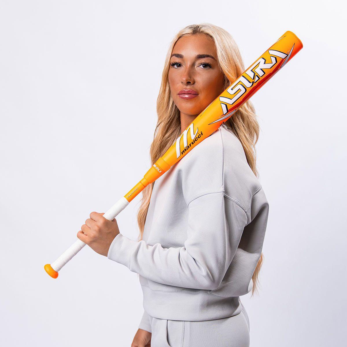 Marucci Asura Glow LE Citrus Spark Drop 11 Fastpitch Bat: MFPAS11O