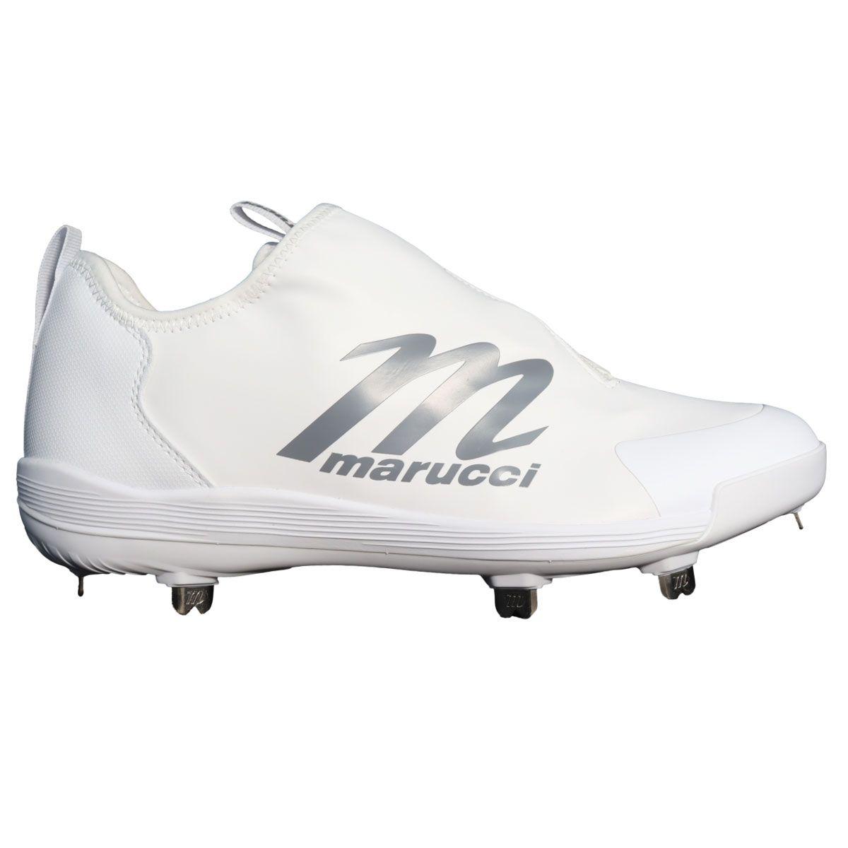 Marucci MXB Metal BOA White Baseball Cleats