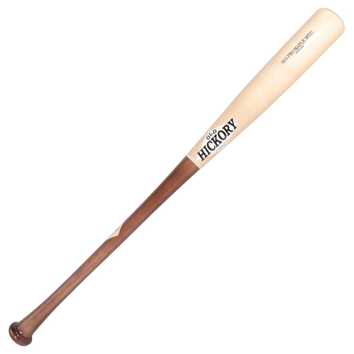 Old Hickory MT27 Mike Trout Natural/Chocolate Maple Wood Baseball Old Hickory MT27 Mike Trout Natural/Chocolate Maple Wood Baseball