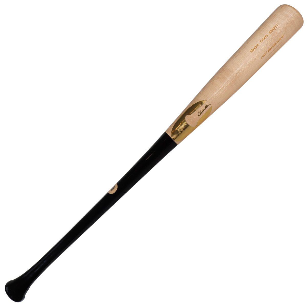 Chandler Pro Model Maple Bat: O440-BLKNAT | Better Baseball