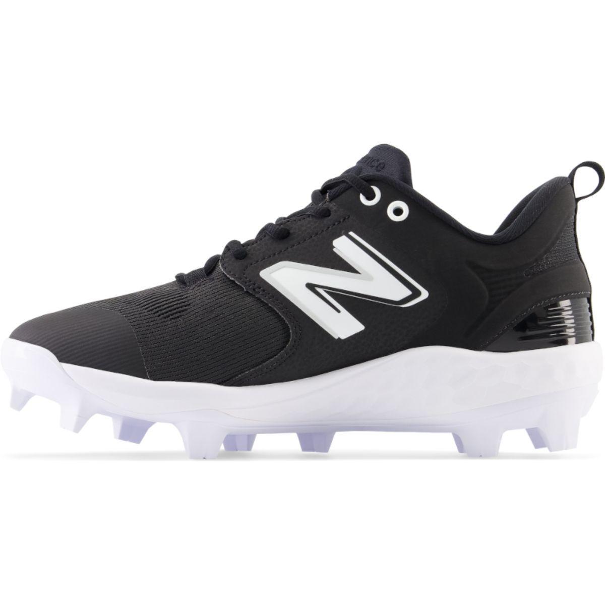 New Balance 3000 v6 Black Molded Cleats | Better Baseball