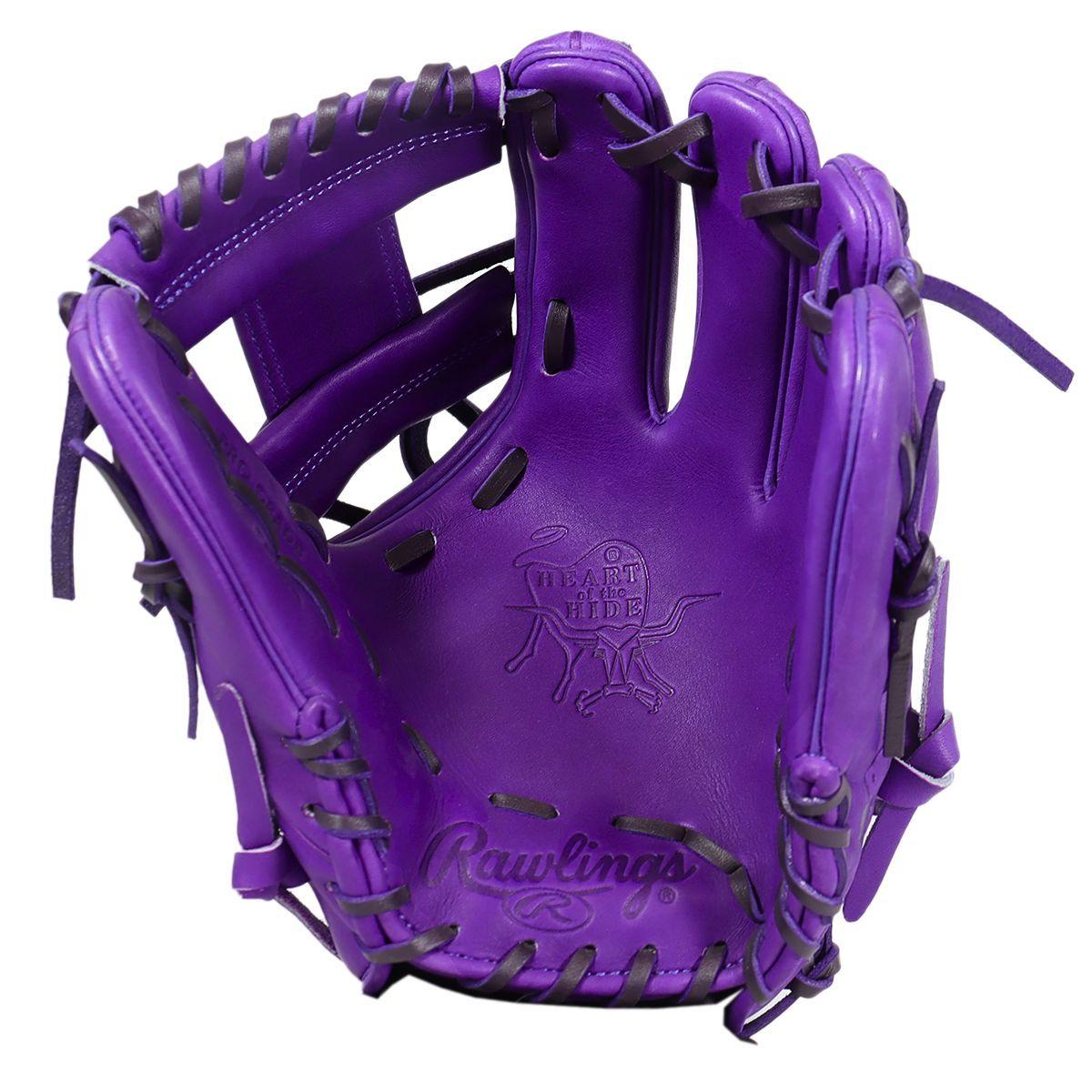 Rawlings Heart of the Hide グローブ 紫/黒 Rawlings HOH PRO204 Purple 11.5