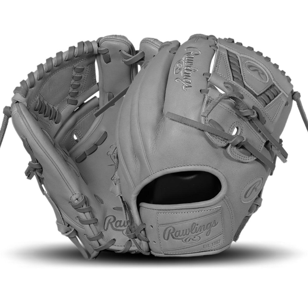 Rawlings Heart of the Hide Grey Monochrome 11.75" Pitcher's Glove