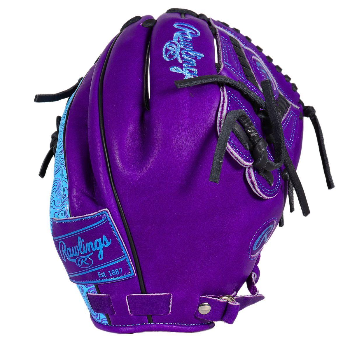 Rawlings Heart of the Hide グローブ 紫/黒 Rawlings Gold Glove Club December 2024 Heart of the Hide