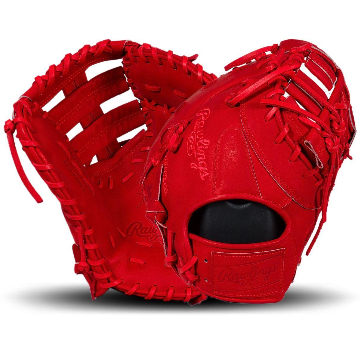 Rawlings Heart of the Hide Scarlet Monochrome 13" First Base Glove