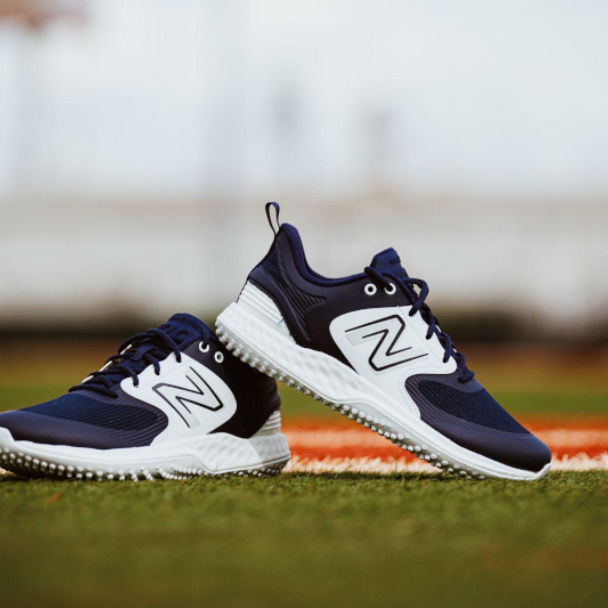 ニューバランス T3000TN6 28cm FRESH FOAM New Balance 3000 v6 Navy Turf Shoes | Better Baseball