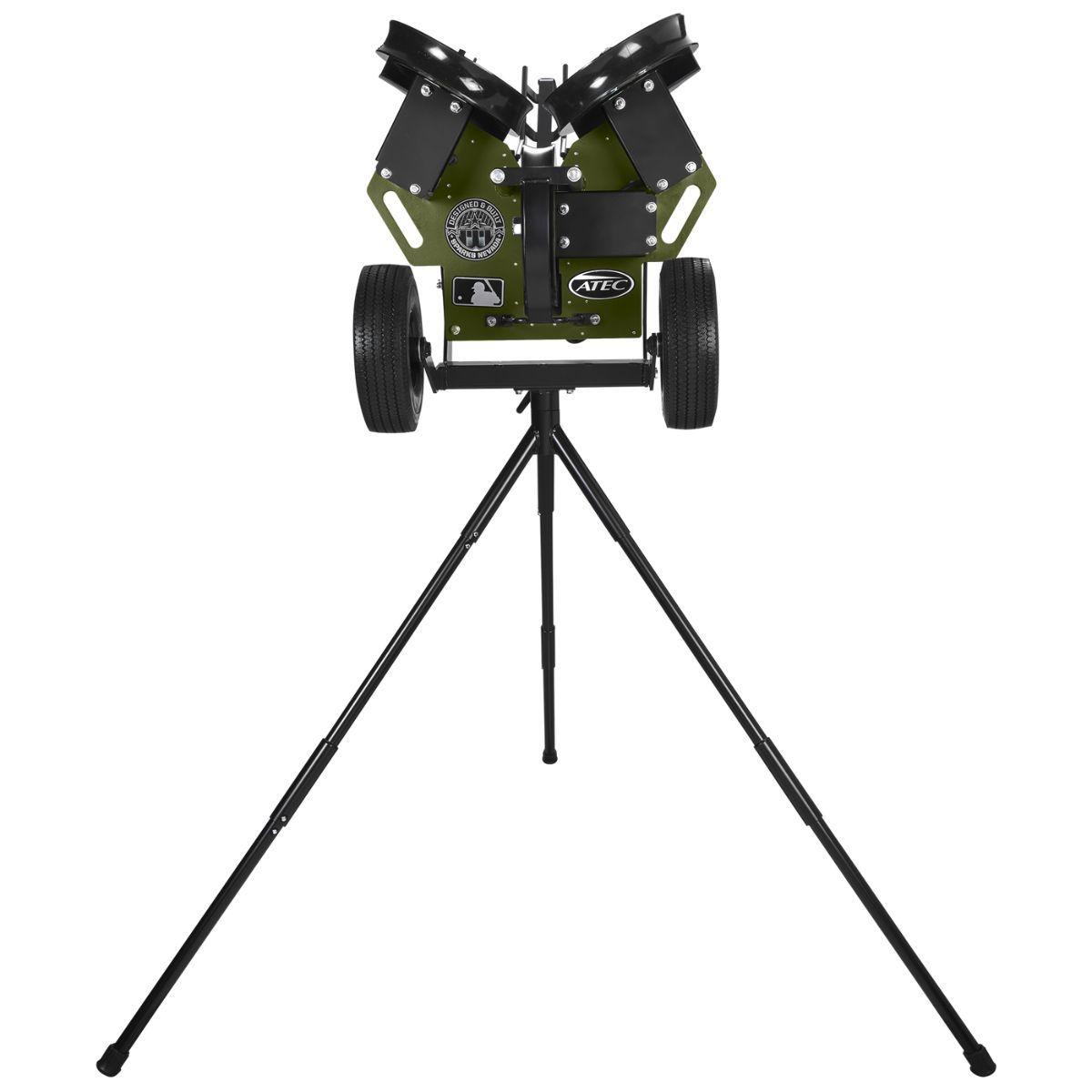 Atec M3X 2.0 Baseball Pitching Machine on Tripod