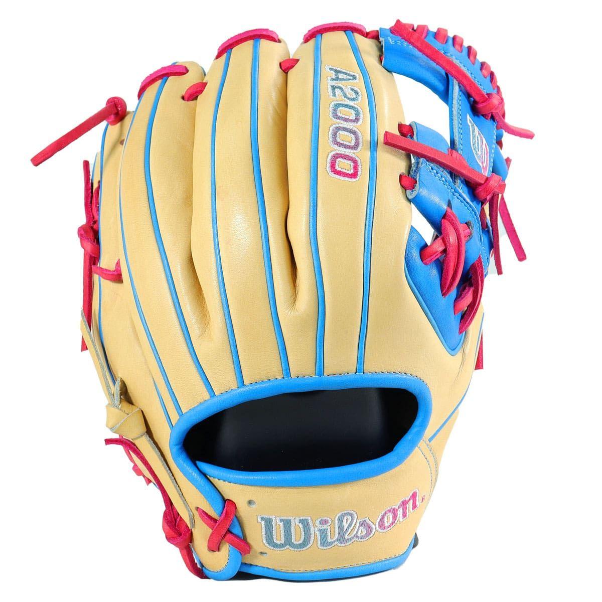 Wilson A2000 軟式グローブ イエロー SG-117 Wilson A2000 軟式グローブ イエロー SG-117 2024 Wilson GST