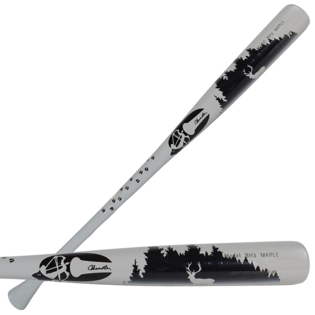 Chandler BH3 Bow Hunter Maple Wood Baseball Bat: BH3-BOWHUNTER