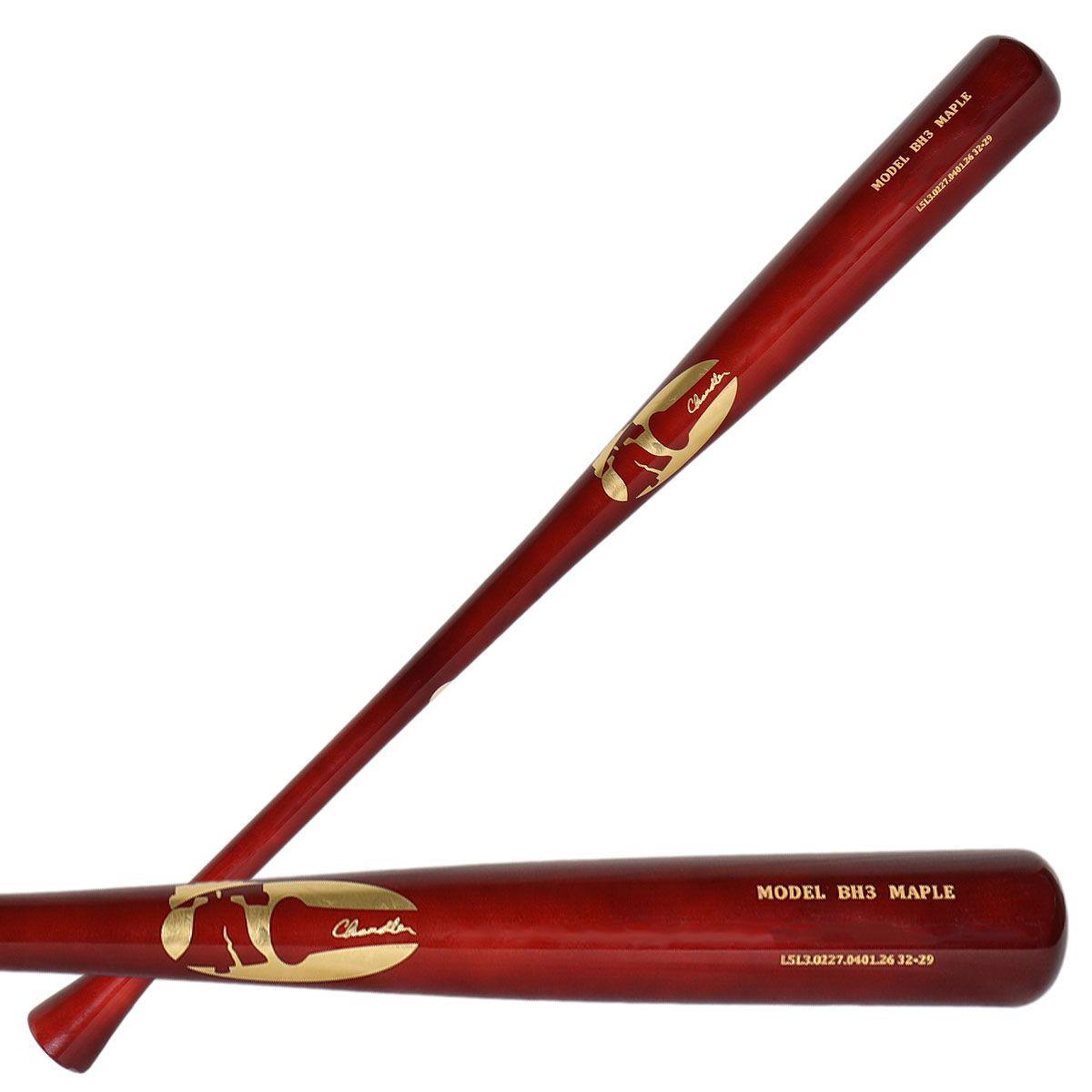 Chandler BH3 Ringer Maple Wood Baseball Bat: BH3-LIBERTY