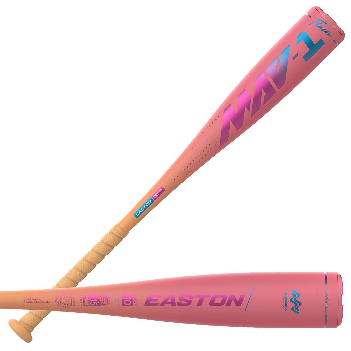 2026 Easton MAV1 Flash JBB Drop 10 Baseball Bat: EJB6M1F10