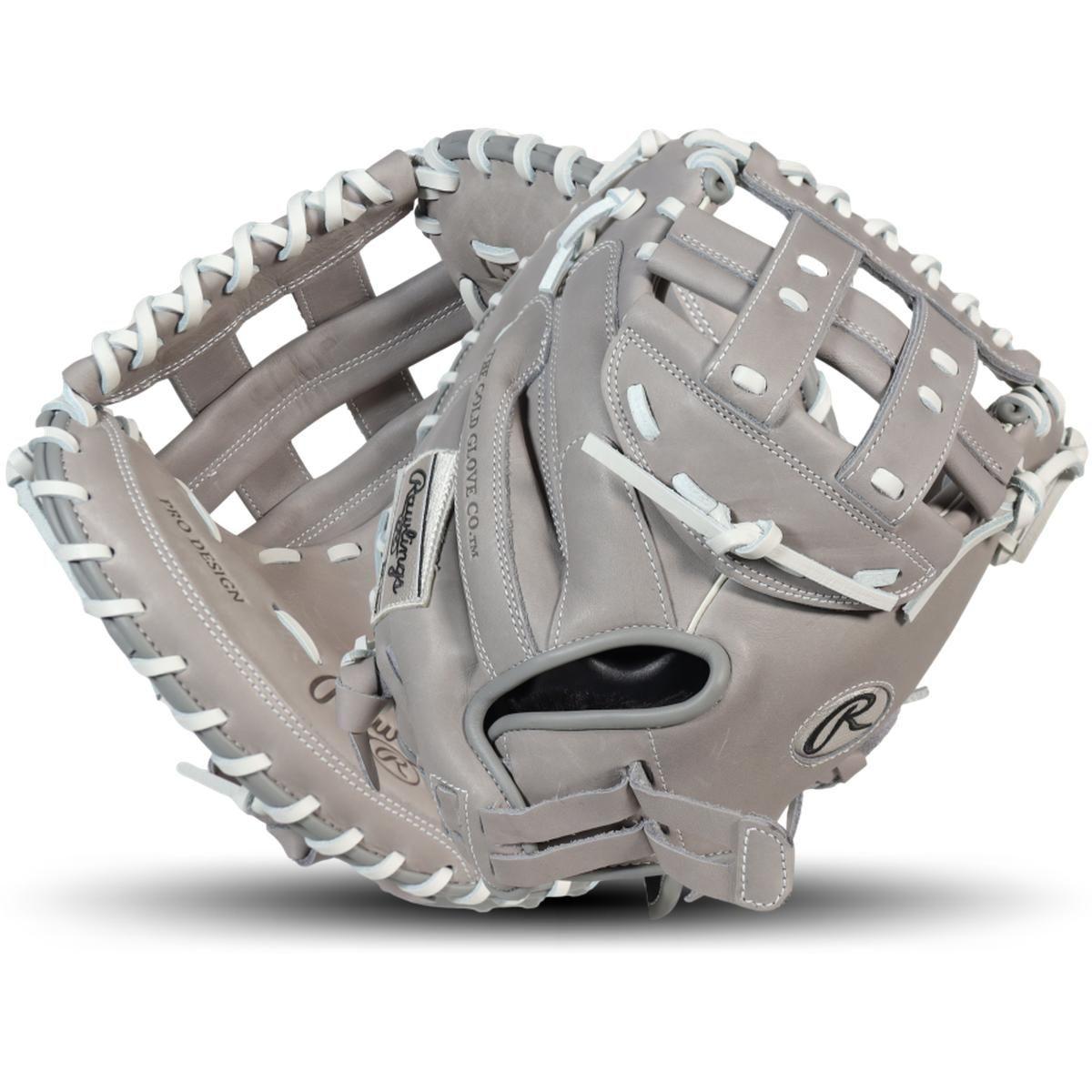 Rawlings Gold Glove Elite Series 33" Fastpitch Softball Catcher's Mitt: GGEFPCM33HGW