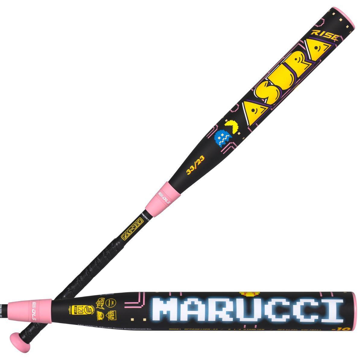 2027 Marucci Asura Rise Pac-Man Drop 10 Fastpitch Softball Bat: MFPASR10PM
