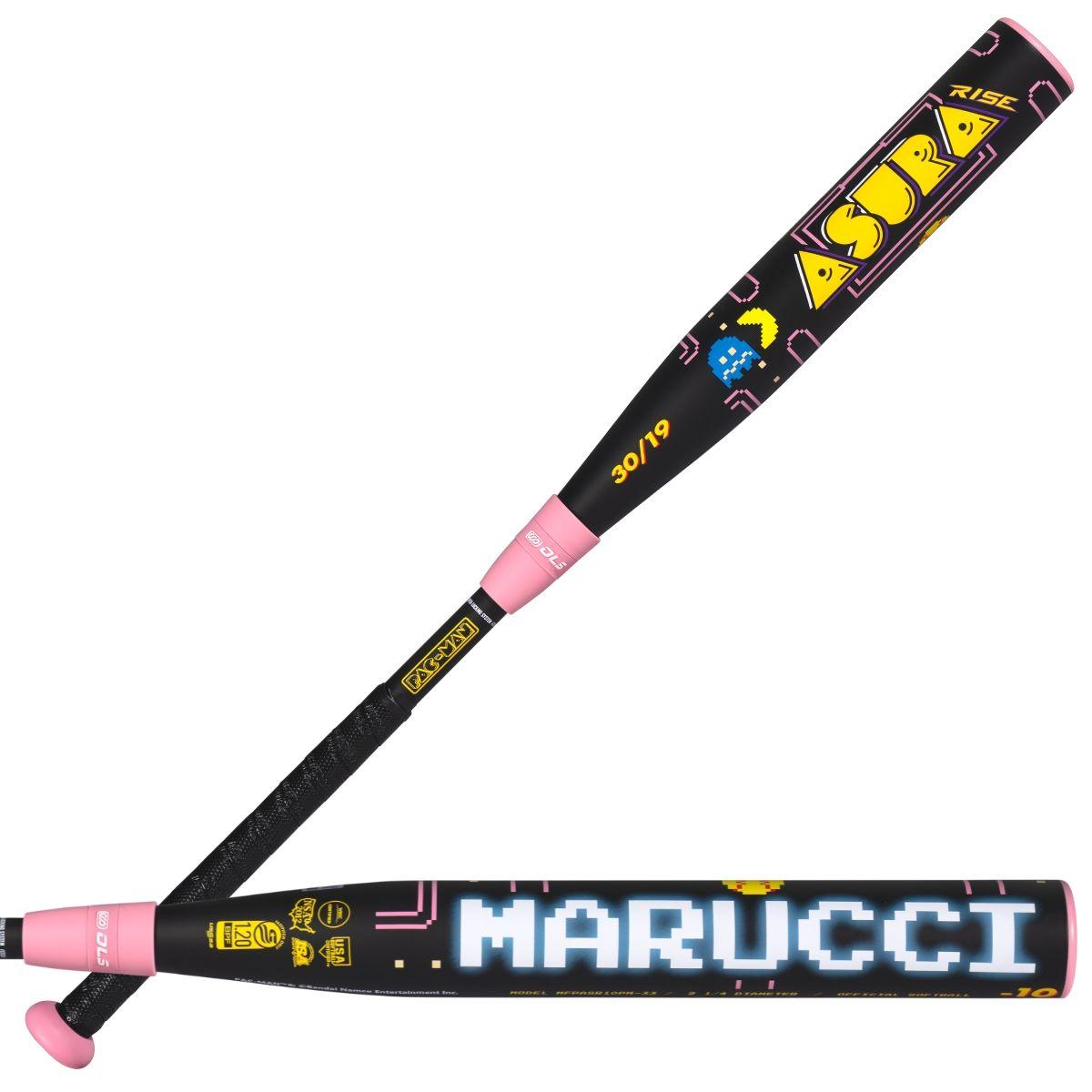 2027 Marucci Asura Rise Pac-Man Drop 11 Fastpitch Softball Bat: MFPASR11PM