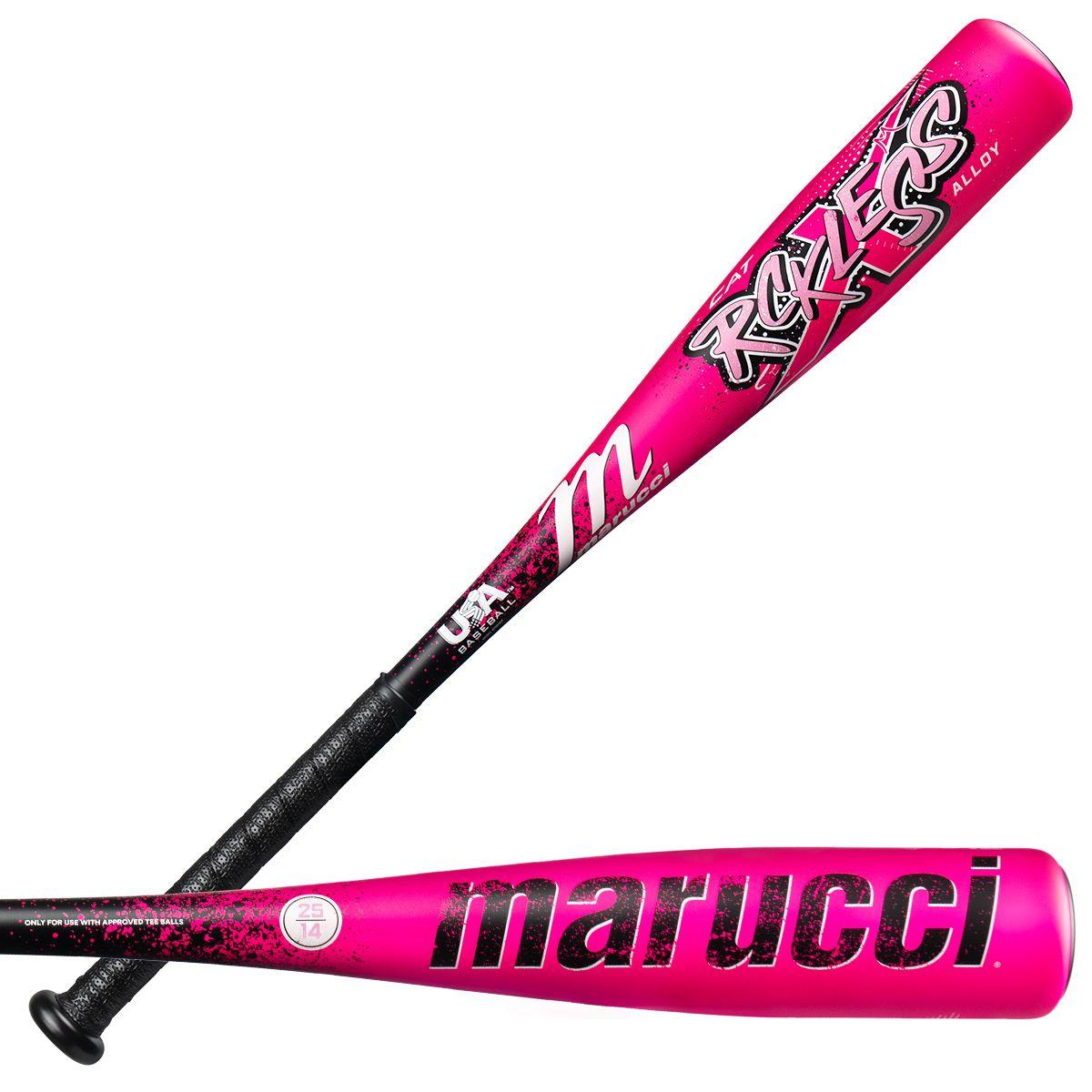 2026 Marucci CATX RCKLESS Pink Drop 11 USA Tee Ball Bat: MTBCRP