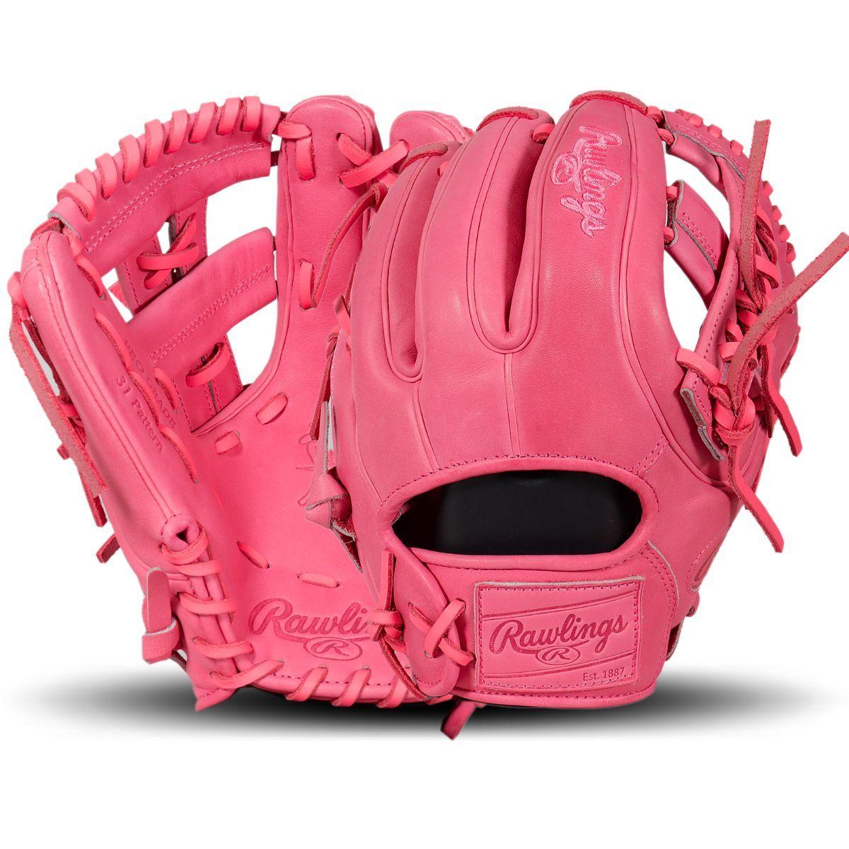 Rawlings Heart of the Hide PRO314 Pink Monochrome 11.5" Infield Glove