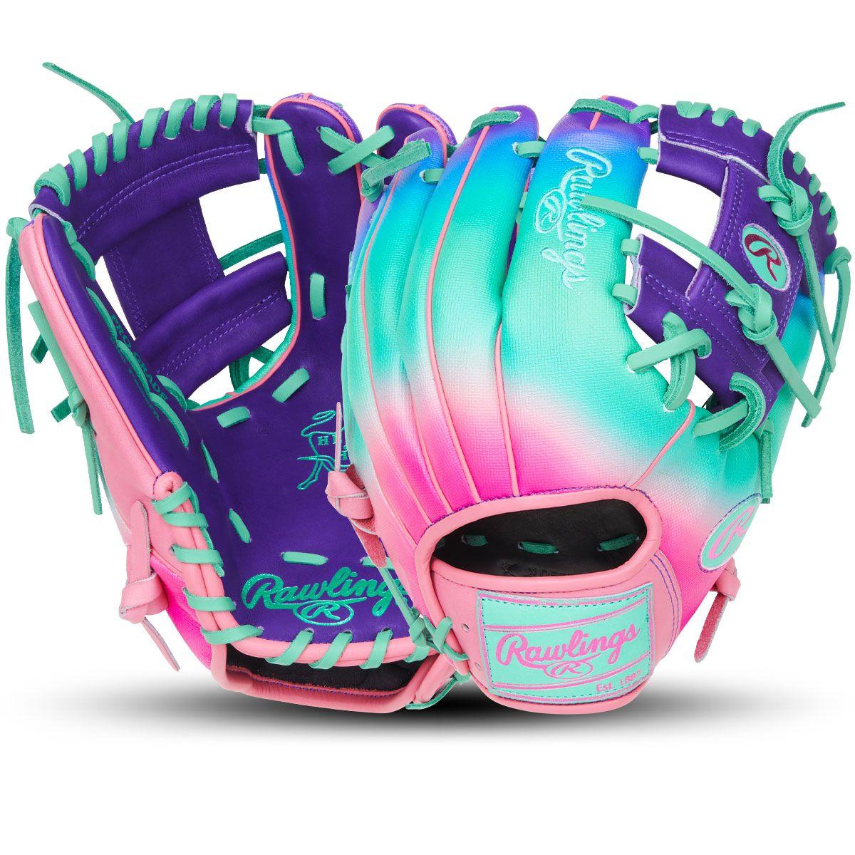 Rawlings Heart of the Hide R2G Funburst 11.5" Infield Glove: PROR204-2PUP