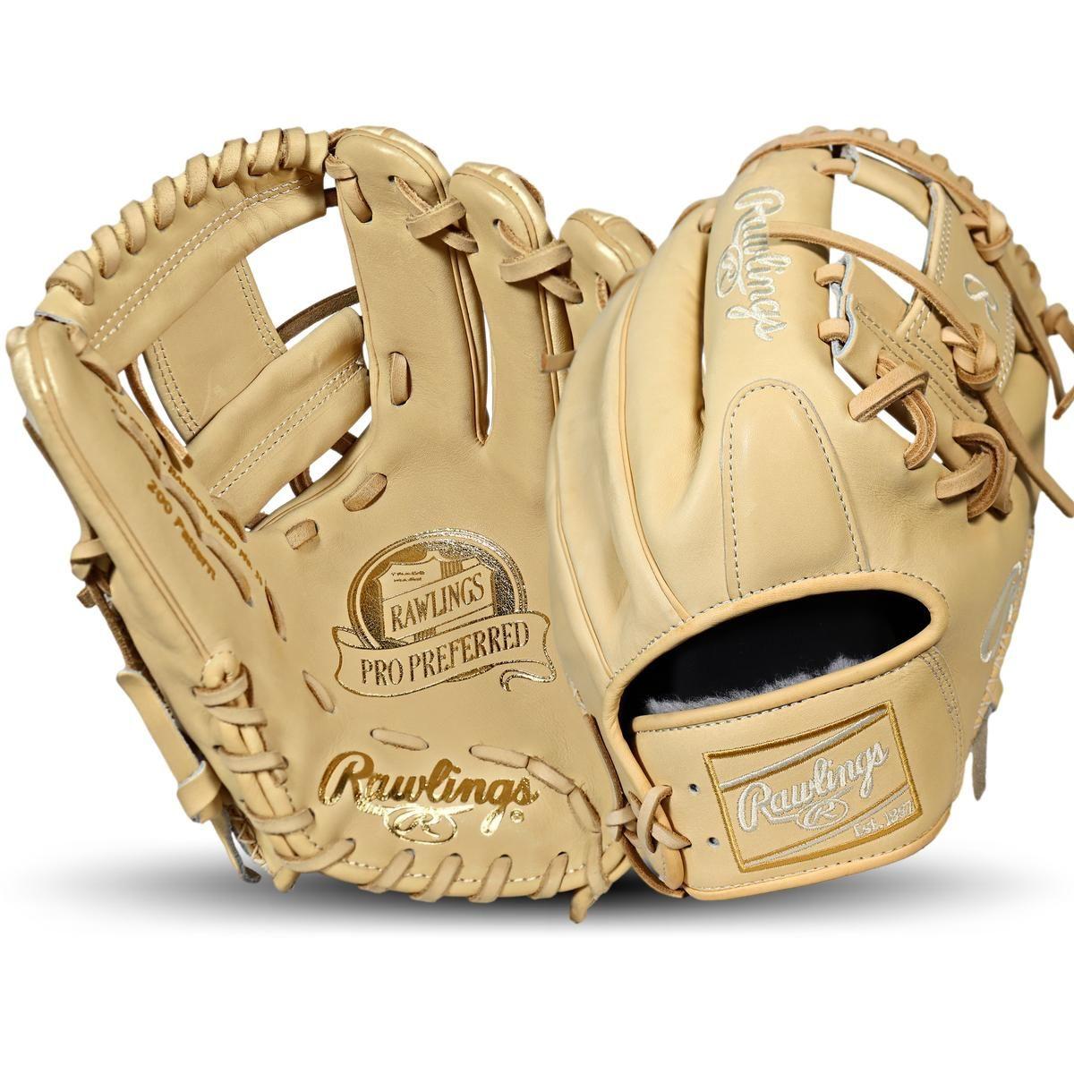 Rawlings Pro Preferred Champagne Collection 11.5" Infield Glove : PROS204-2CC