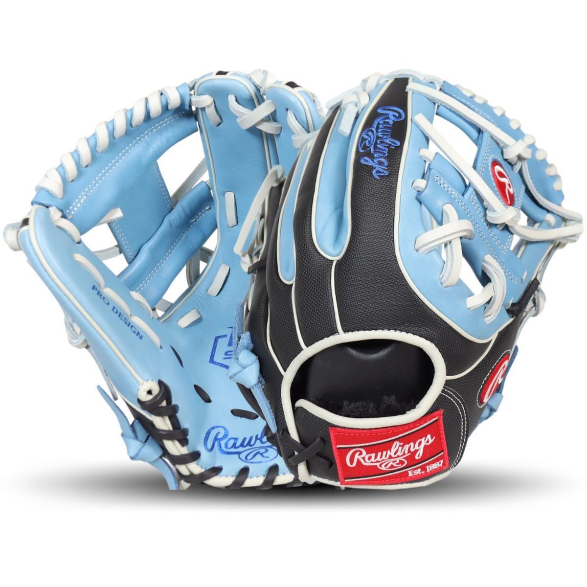 Rawlings R9 ContoUR 11.5" Infield Glove: R9234U-2CB
