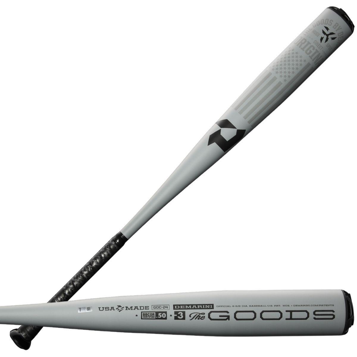 DeMarini The Goods ONE Used BBCOR Baseball Bat: WBD2463010-NW