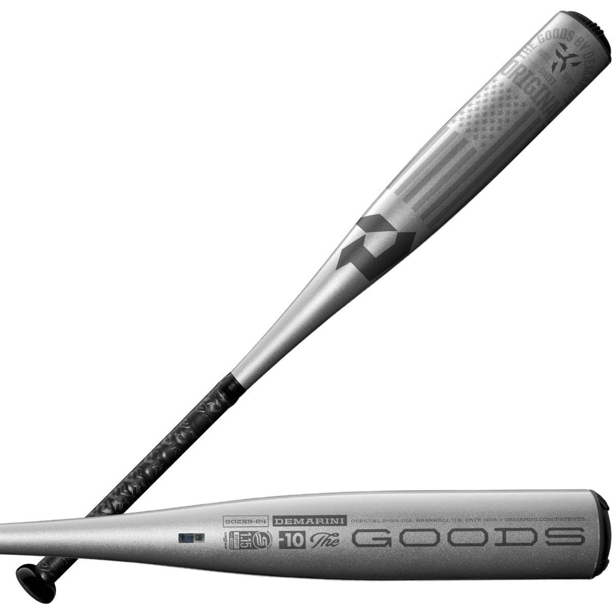 DeMarini The Goods One Piece Used Drop 10 USSSA Baseball Bat: WBD2472010-NW