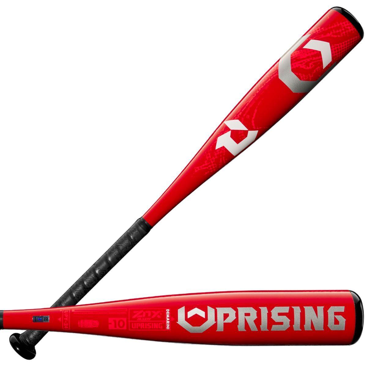 DeMarini Uprising JBB Drop 10 USSSA Baseball Bat: WBD2474010
