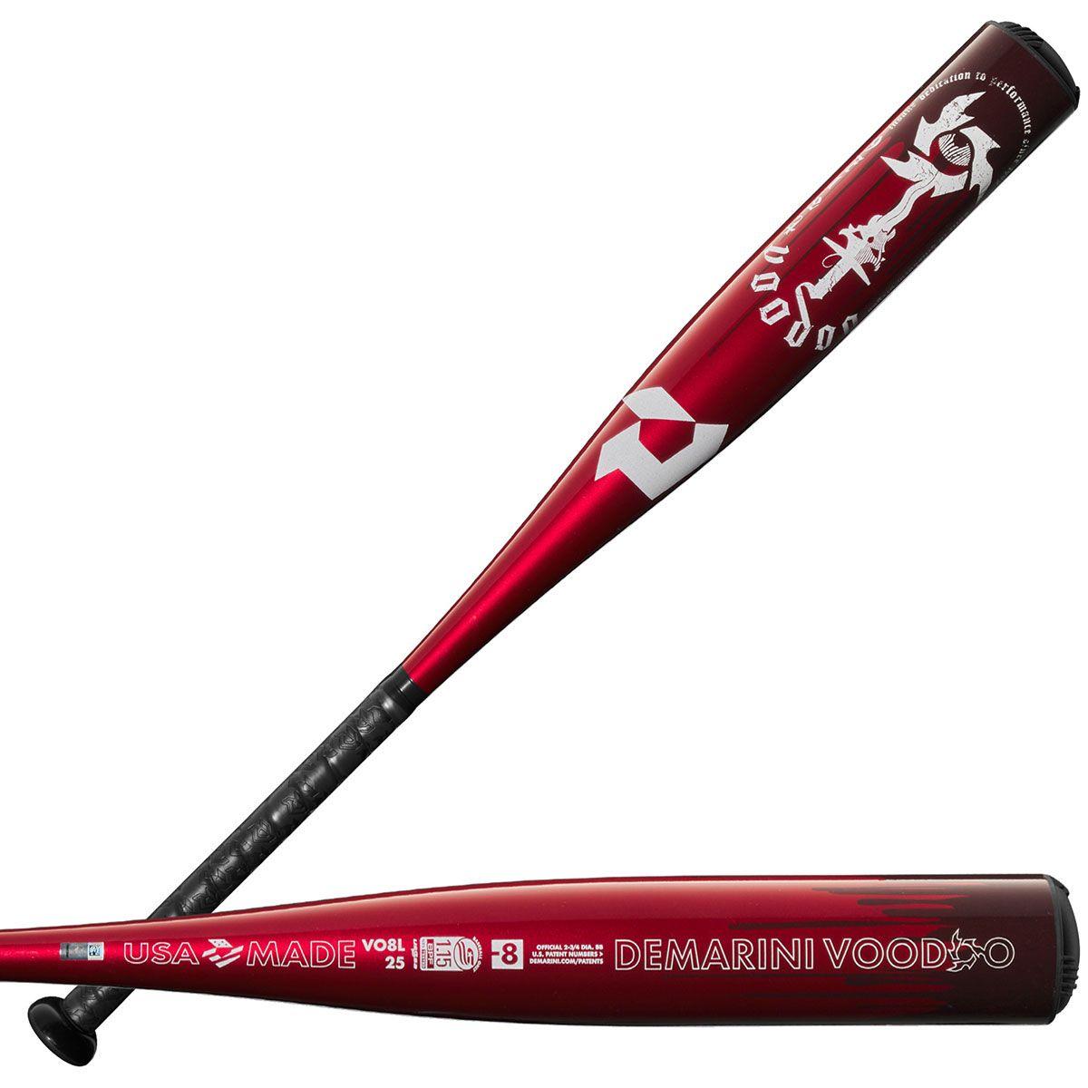 Demarini Voodoo One Used Drop 8 USSSA Baseball Bat: WBD2539010-NW