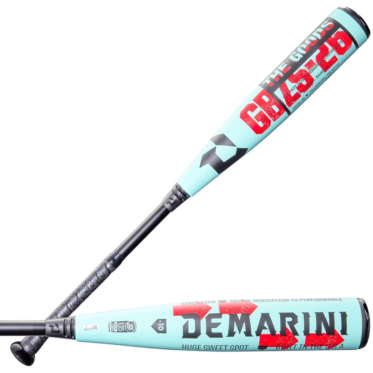 2026 DeMarini The Goods Drop 10 USSSA Baseball Bat: WBD2594010