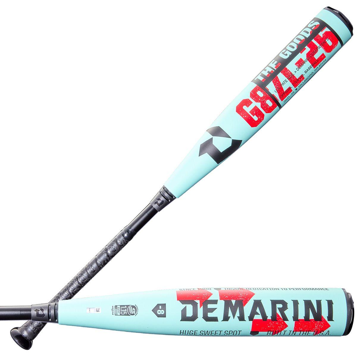 2026 DeMarini The Goods Used Drop 8 USSSA Baseball Bat: WBD2595010-NW