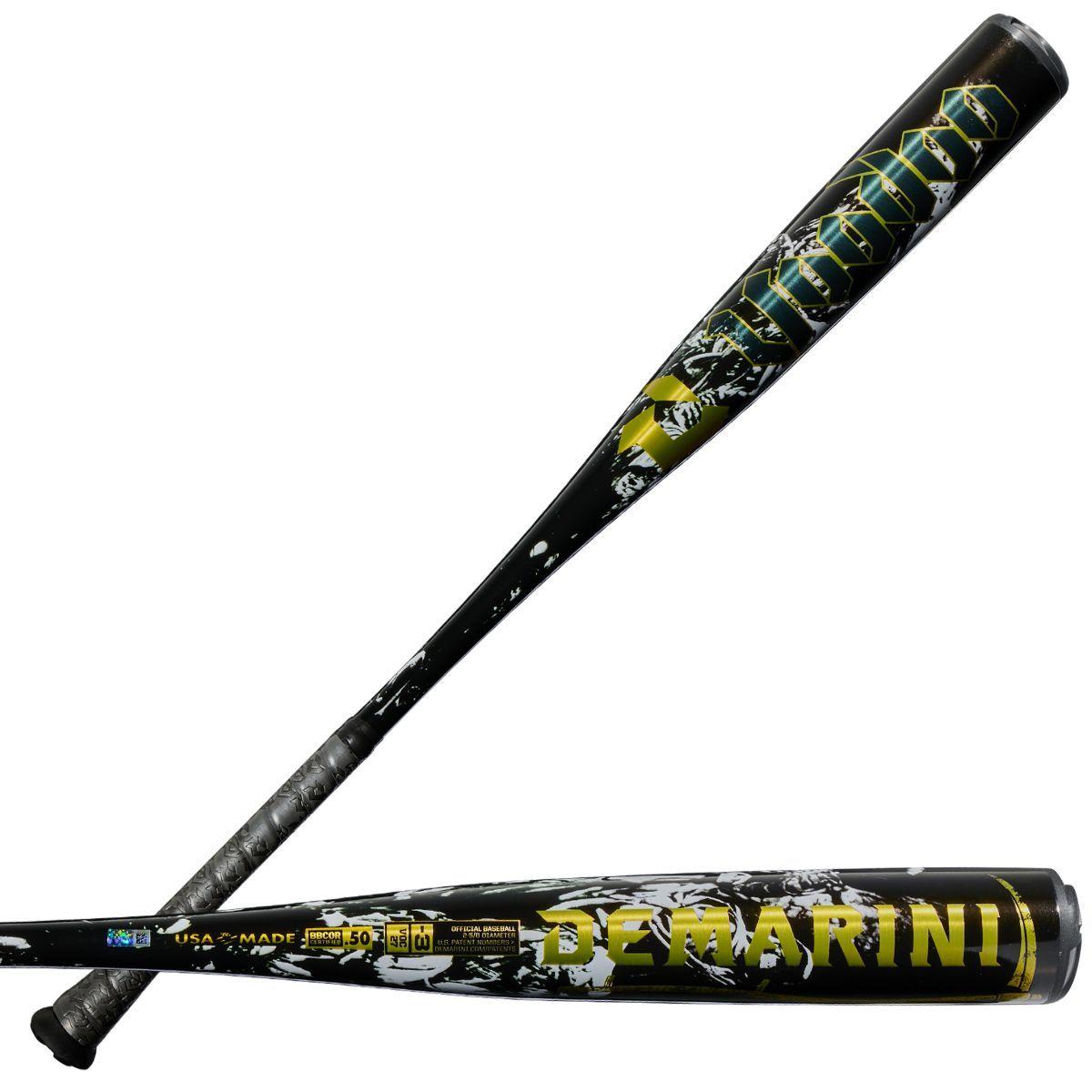 2027 DeMarini Voodoo One "Dominator" BBCOR Baseball Bat: WBD2705010