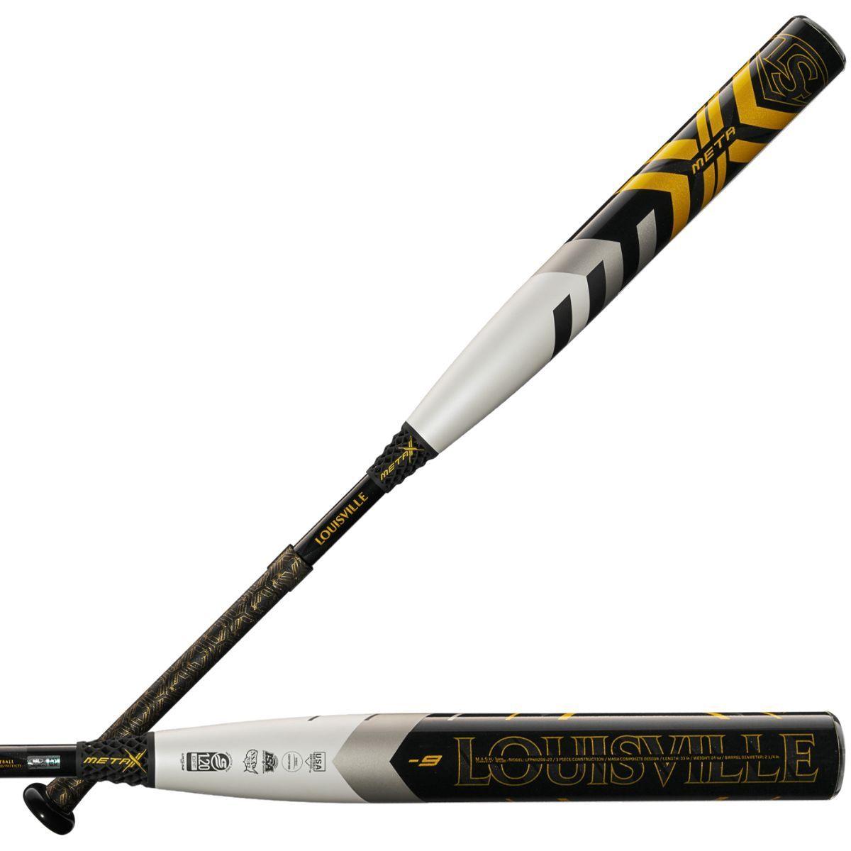 Louisville Slugger Meta Softball Drop 9 Used Fastpitch Softball Bat: WBL280501023-NW