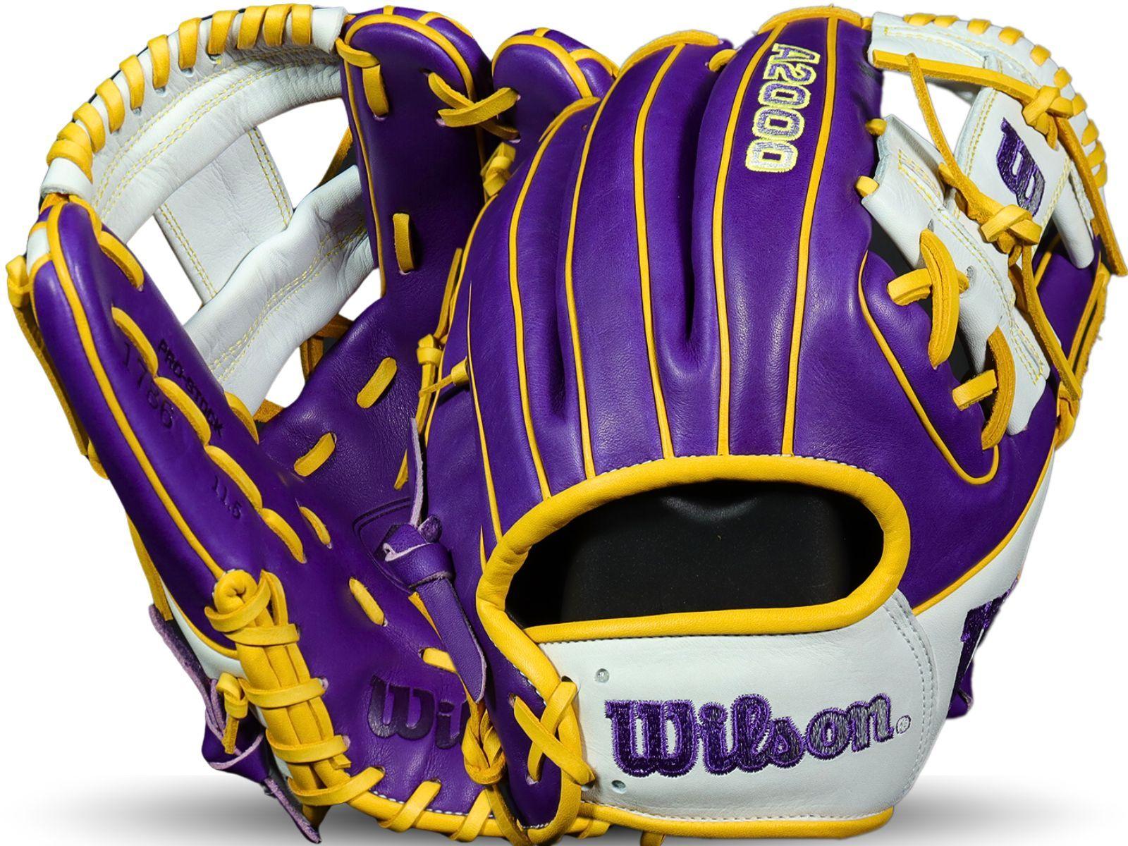ターニングポイント MSG パープル/ゴールドリム Wilson A2000 1786 Geaux 11.5