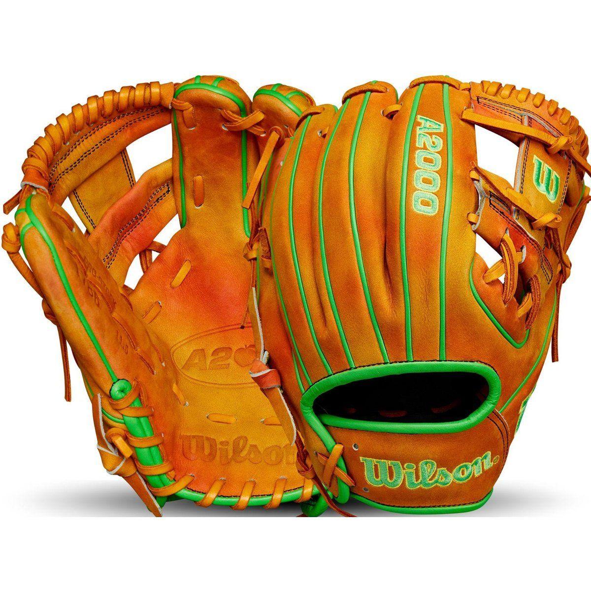 Wilson A2000 Georgia Peach 1786 11.5 Inch Infield Glove: WBW102256