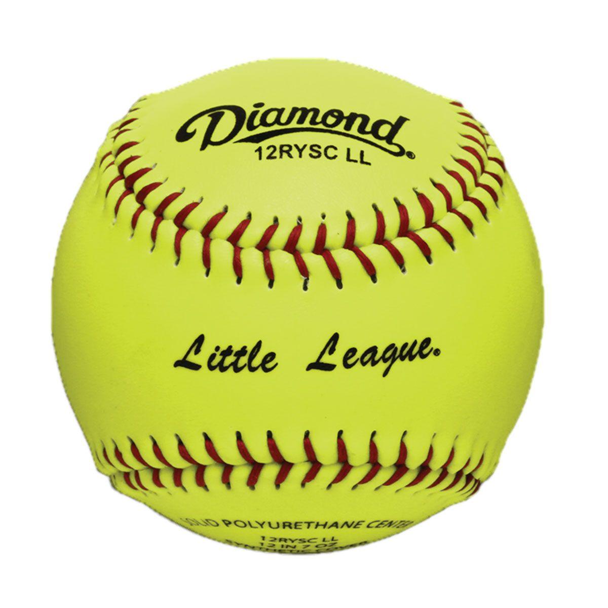 Diamond Little League One-Dozen 12" Synthetic Softballs