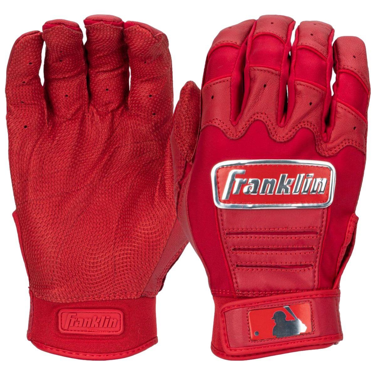 Franklin MLB CFX Pro Youth Batting Gloves red