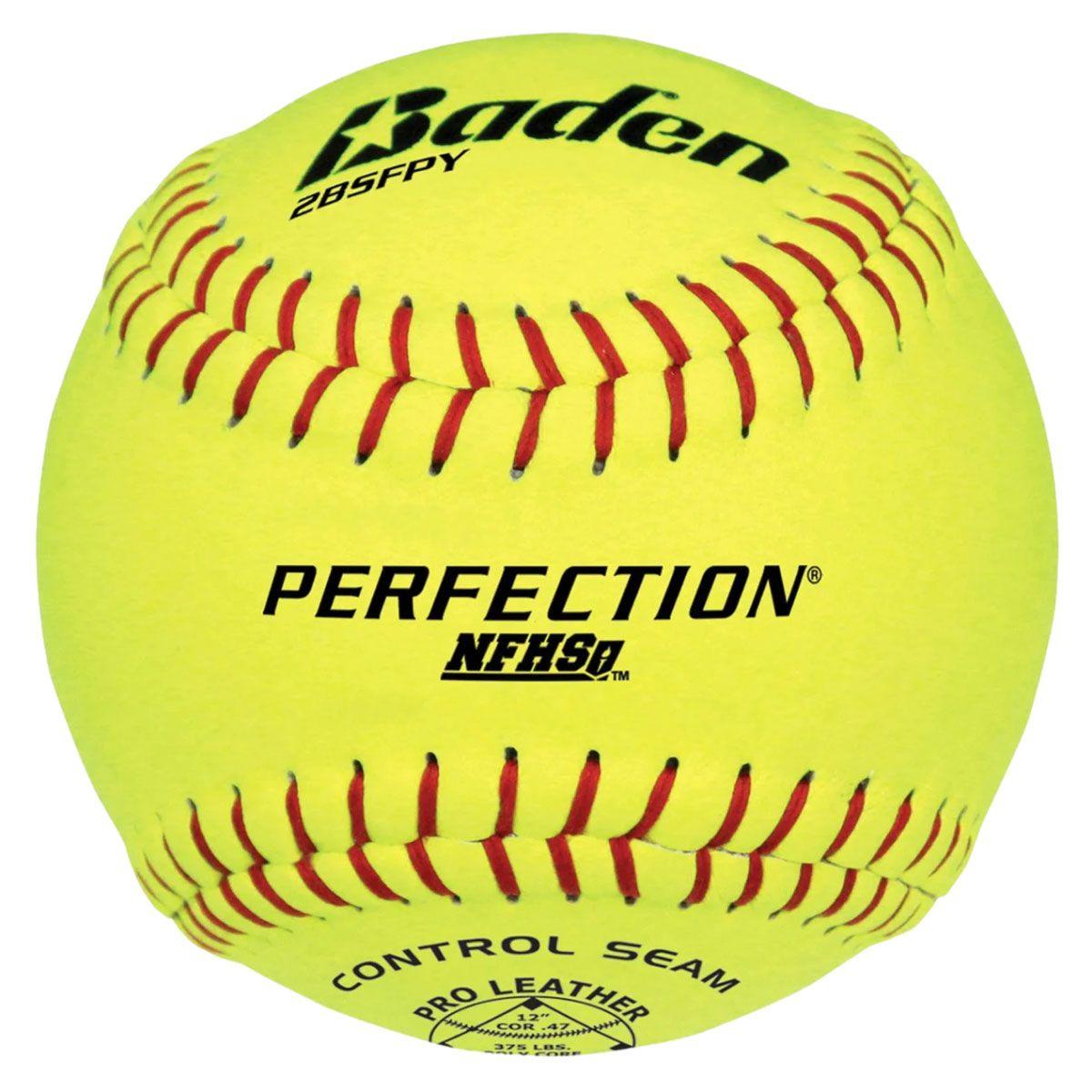 Baden One-Dozen Perfection Game Softballs
