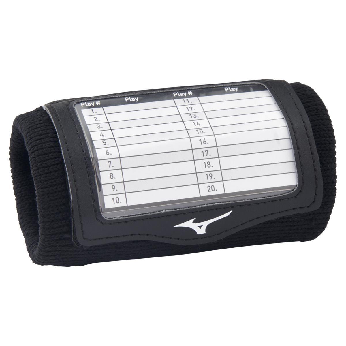 Mizuno Play Call Wristband black